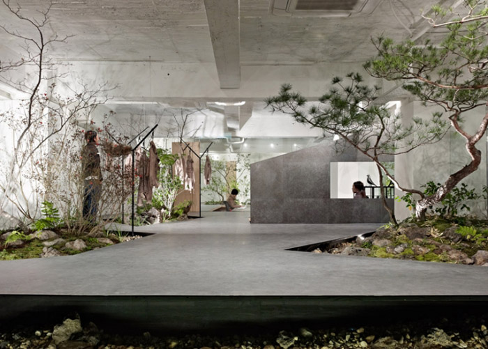 皮具公司辦公室過道裝修設(shè)計(jì)效果圖