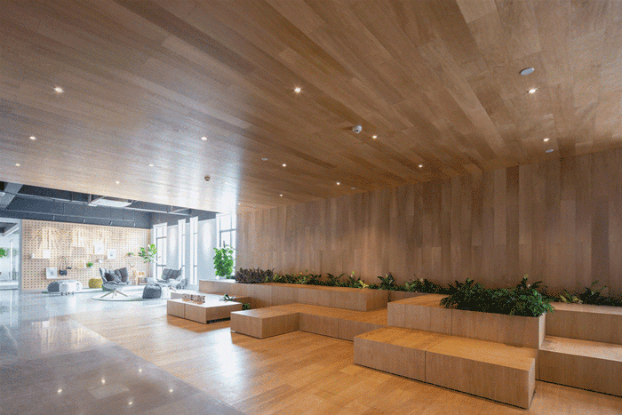 電子商務(wù)辦公室接待區(qū)裝修設(shè)計效果圖