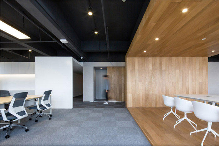 電子商務(wù)辦公室辦公區(qū)裝修設(shè)計效果圖