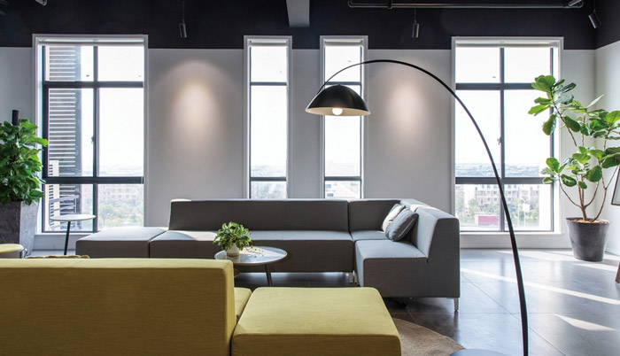 電子商務(wù)辦公室交流區(qū)裝修設(shè)計效果圖