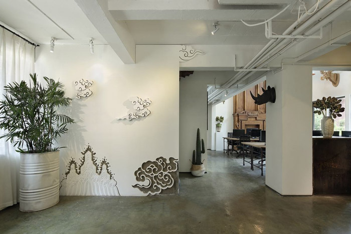 別墅辦公室過道裝修設(shè)計效果圖