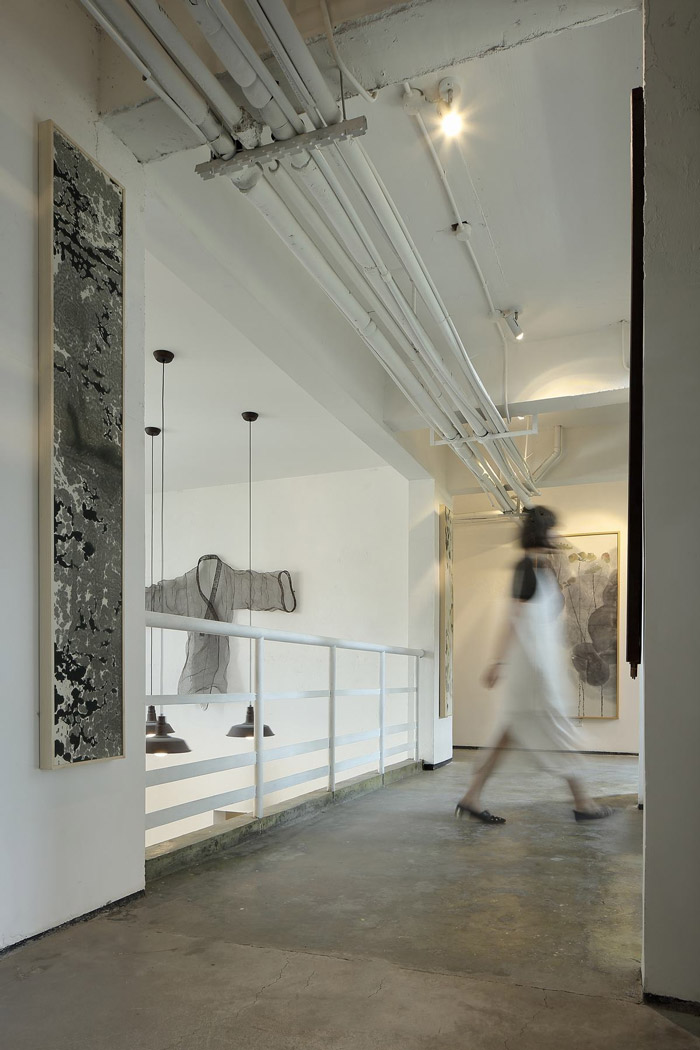 別墅辦公室二層過道裝修設(shè)計效果圖