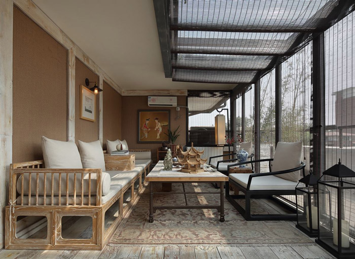 別墅辦公室休息區(qū)裝修設(shè)計效果圖