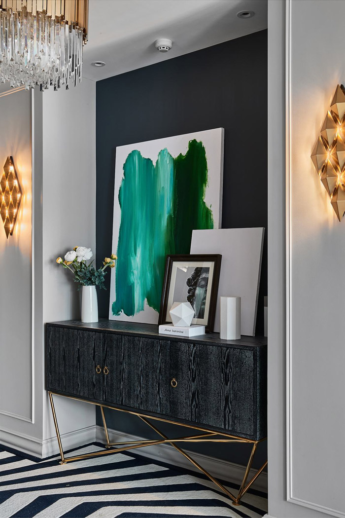 公寓式辦公室入口裝修設(shè)計(jì)效果圖