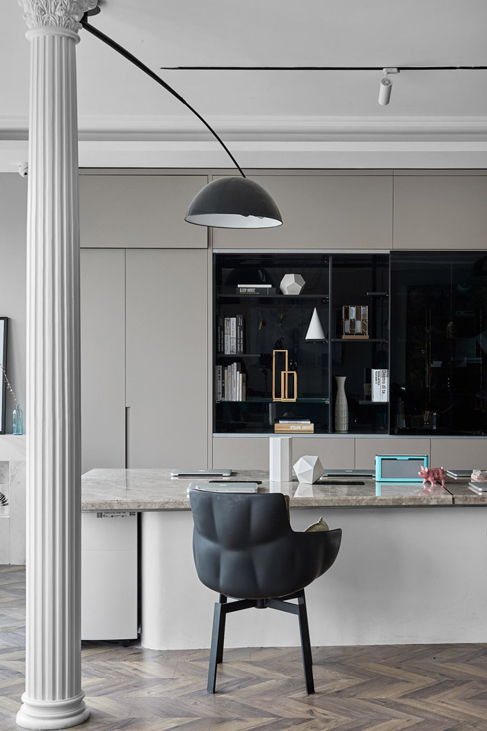 公寓式辦公室辦公區(qū)裝修設(shè)計(jì)效果圖