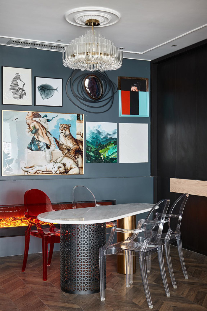 公寓式辦公室洽談區(qū)裝修設(shè)計(jì)效果圖