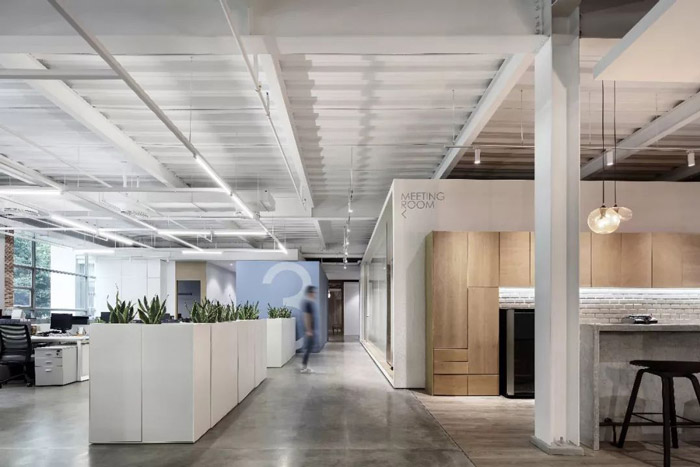 1300平方辦公室辦公區(qū)裝修設(shè)計效果圖