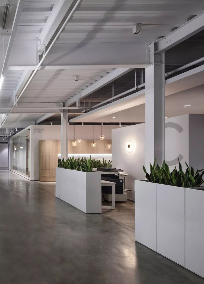 1300平方辦公室辦公區(qū)裝修設(shè)計效果圖