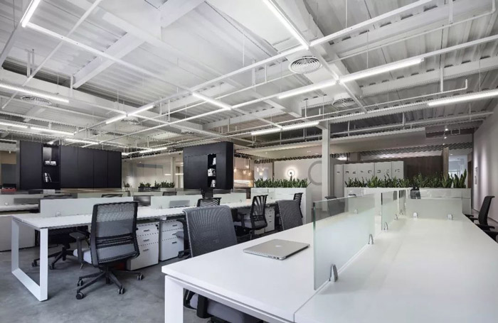 1300平方辦公室辦公區(qū)裝修設(shè)計效果圖