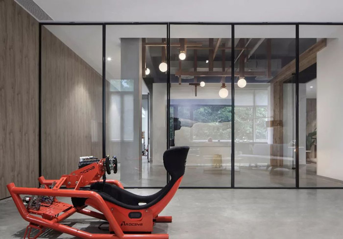 1300平方辦公室休閑區(qū)裝修設(shè)計效果圖