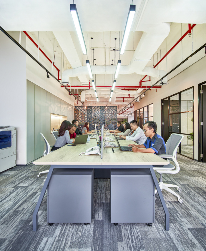 供應(yīng)商辦公室辦公區(qū)裝修設(shè)計(jì)效果圖