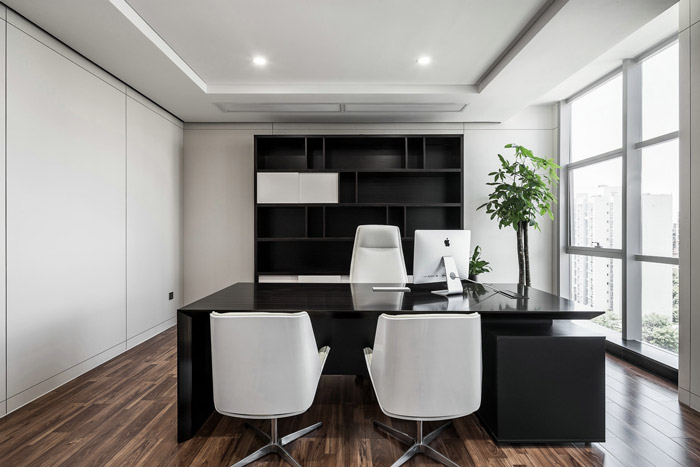 600m2現(xiàn)代總經(jīng)理辦公室裝修設(shè)計效果圖