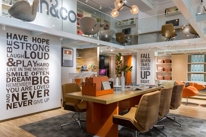 loft辦公室辦公區(qū)裝修效果圖