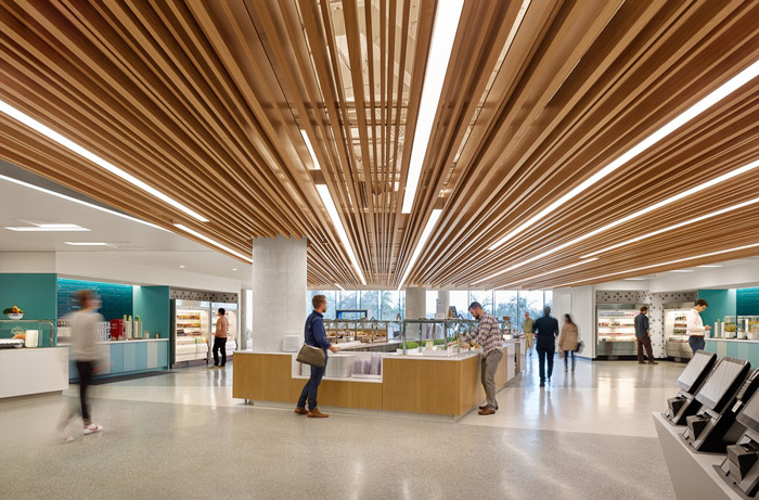 辦公大樓茶水吧裝修效果圖