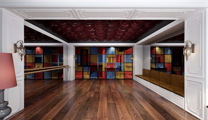 攝影公司辦公室拍攝區(qū)設(shè)計(jì)效果圖