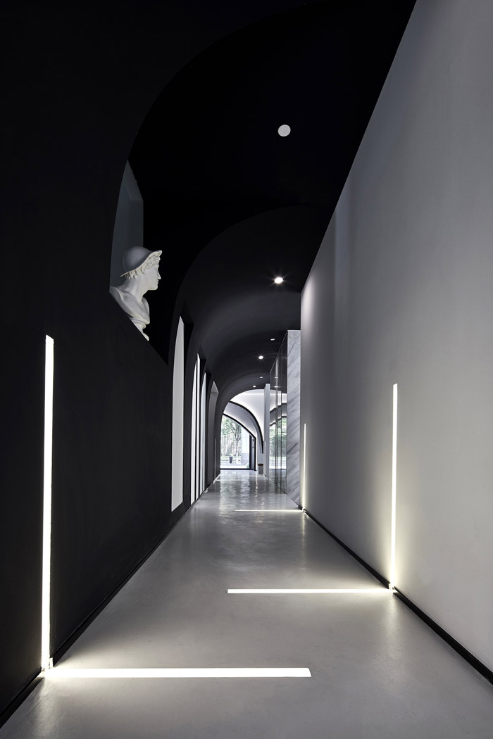 獨(dú)棟別墅辦公室過(guò)道裝修設(shè)計(jì)效果圖