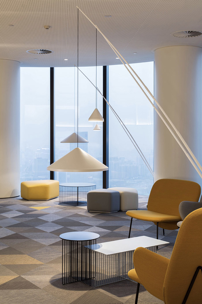 集團(tuán)辦公樓休息區(qū)設(shè)計(jì)效果圖