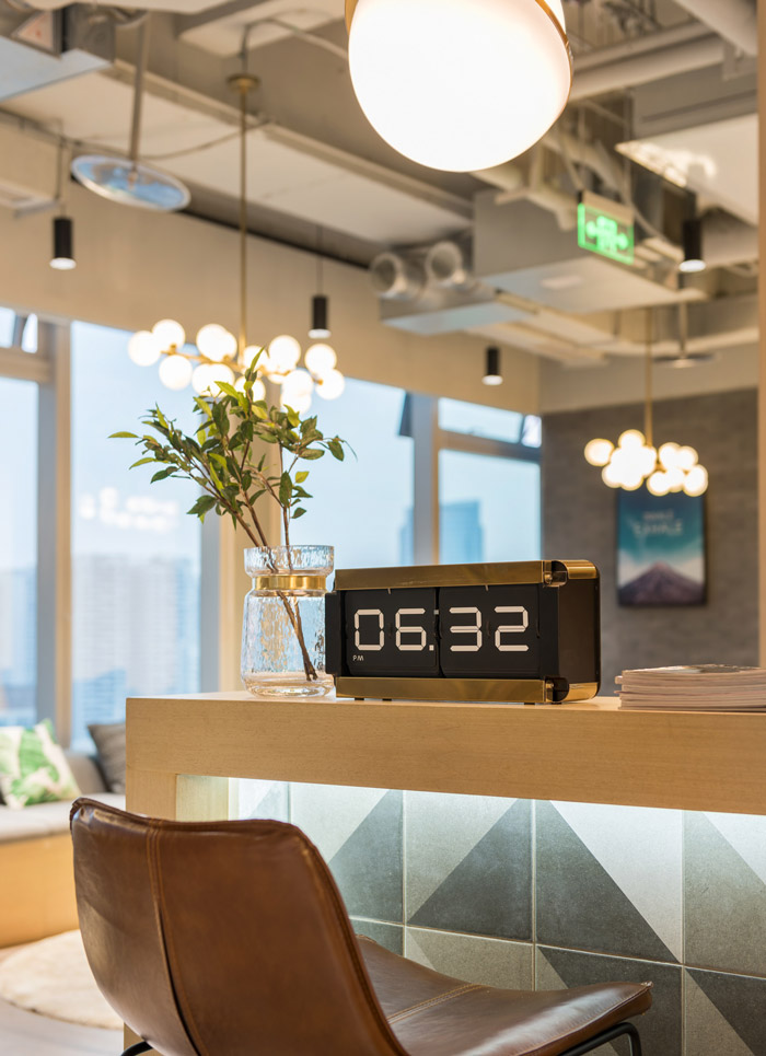 清爽辦公室茶水間裝修設計效果圖