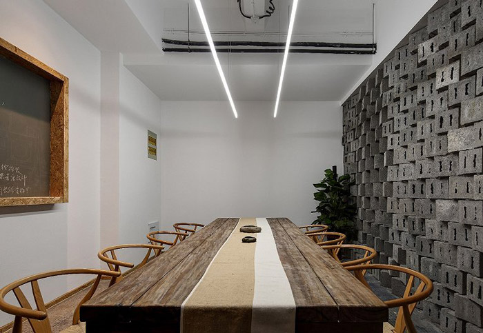 370平方禪意辦公室會議室裝修效果圖
