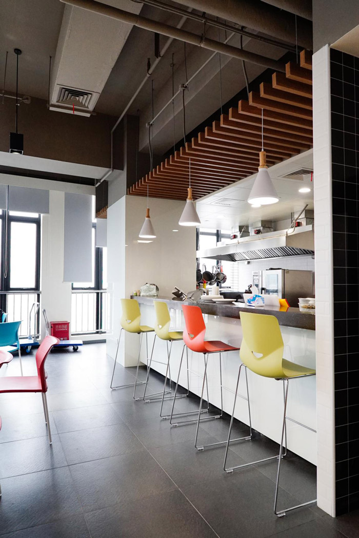 食品公司辦公室吧臺裝修設計效果圖