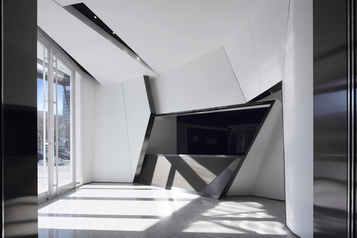 互聯(lián)網(wǎng)辦公室進(jìn)門區(qū)裝修效果圖