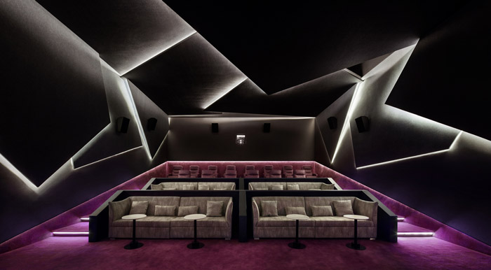 互聯(lián)網(wǎng)辦公室電影院裝修效果圖