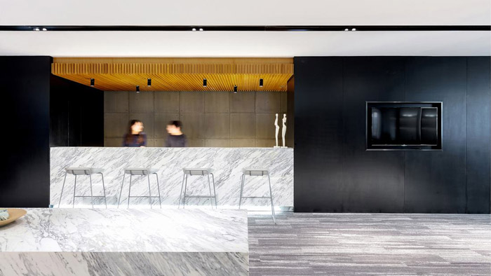 創(chuàng)意辦公室前臺裝修效果圖