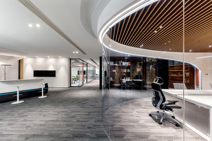 創(chuàng)意辦公室過道裝修效果圖