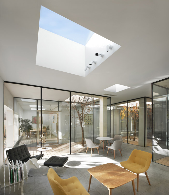 別墅辦公室進門區(qū)裝修設(shè)計效果圖