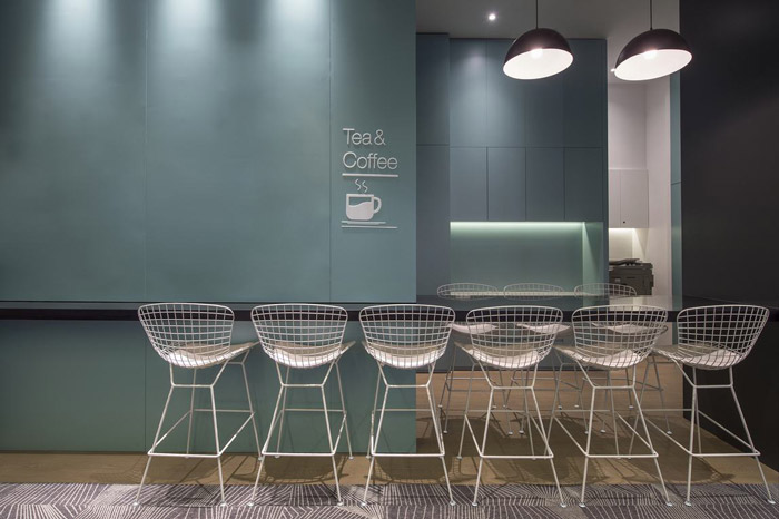 總部辦公樓咖啡廳裝修效果圖