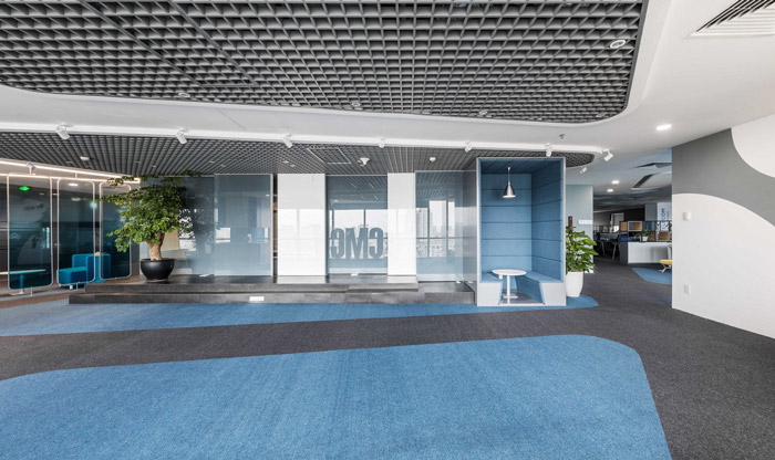 科技辦公室交流區(qū)裝修設(shè)計(jì)效果圖