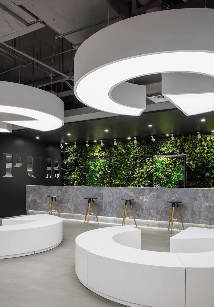 it公司辦公室吧臺(tái)設(shè)計(jì)效果圖