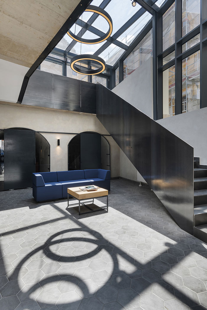 舊廠房辦公室接待區(qū)裝修設計效果圖