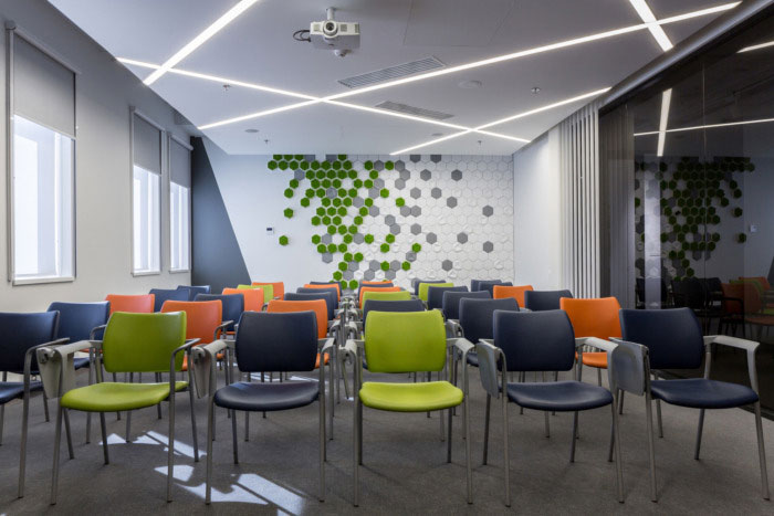 納維亞風格辦公室培訓室裝修效果圖