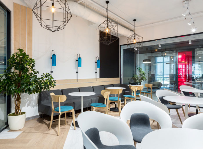 納維亞風格辦公室休息區(qū)裝修效果圖