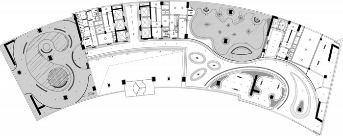 總部辦公大樓設計平面圖