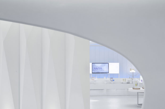 總部辦公大樓展區(qū)設計效果圖