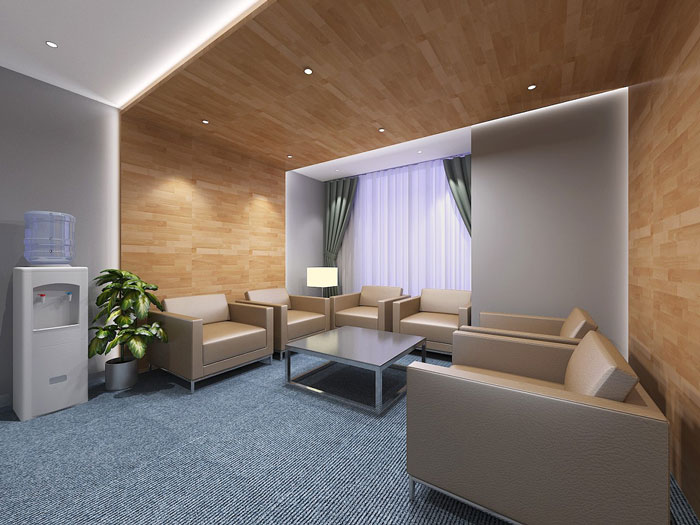 金融辦公室接待室設(shè)計(jì)效果圖