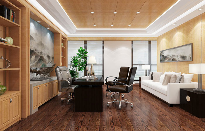 金融總經(jīng)理辦公室設(shè)計(jì)效果圖