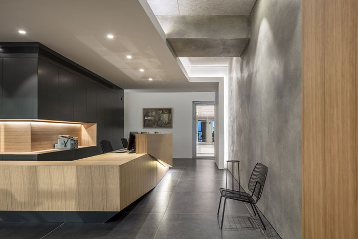 策劃公司辦公室前臺(tái)裝修設(shè)計(jì)效果圖