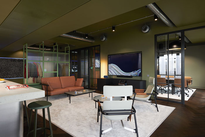 軟件公司辦公室開放區(qū)設(shè)計(jì)效果圖