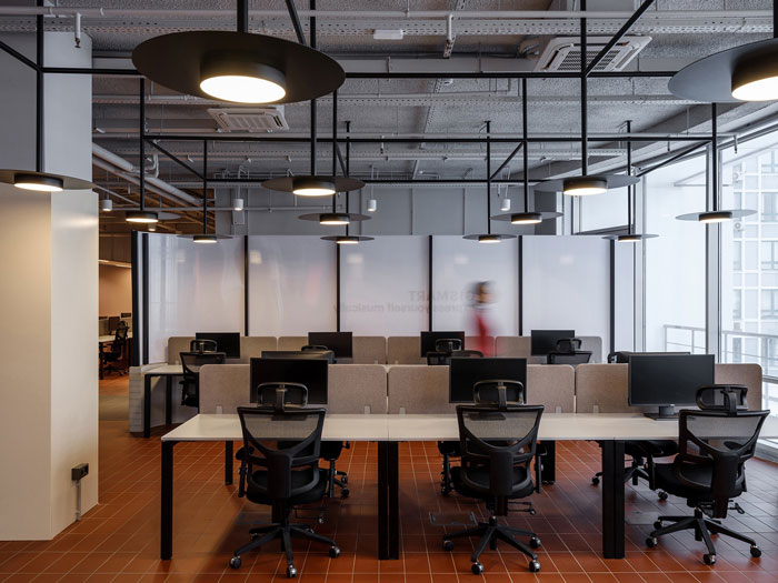 極簡(jiǎn)主義辦公室辦公區(qū)裝修設(shè)計(jì)效果圖