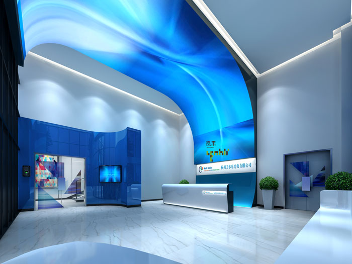 杭州廠(chǎng)家辦公室裝修設(shè)計(jì)效果圖