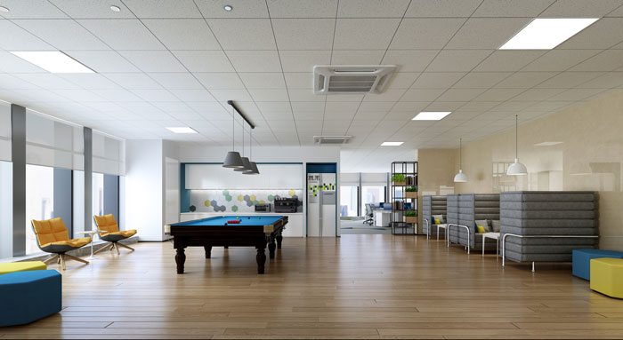 杭州科技辦公室茶水間裝修設(shè)計(jì)效果圖