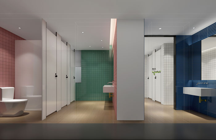 杭州食品公司辦公室衛(wèi)生間裝修設(shè)計(jì)效果圖