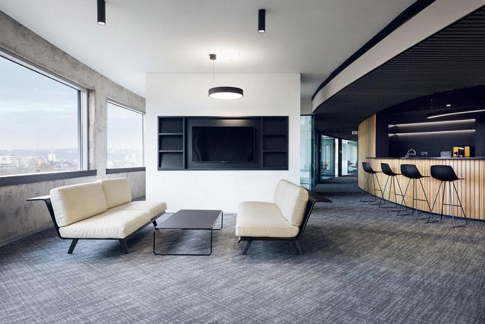 審計公司接待區(qū)裝修設計效果圖