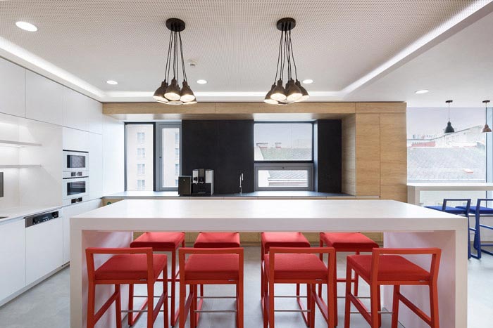 審計公司茶水間裝修設計效果圖