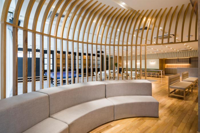 開發(fā)中心辦公室洽談區(qū)裝修設(shè)計效果圖