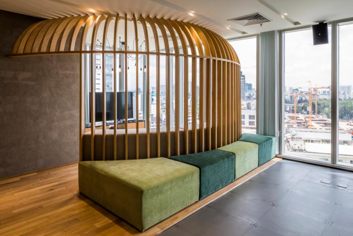 開發(fā)中心辦公室洽談區(qū)裝修設(shè)計效果圖