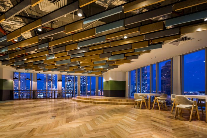 開發(fā)中心辦公室活動區(qū)裝修設(shè)計效果圖